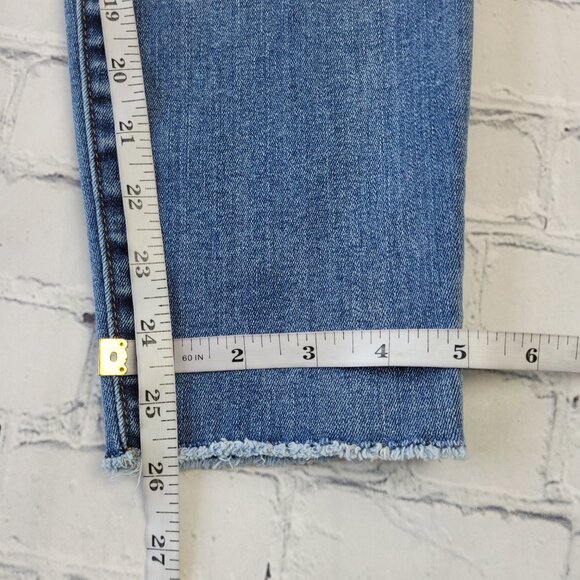 Gap Woman’s blue true skinny ankle jeans size 31 R - Picture 5 of 11